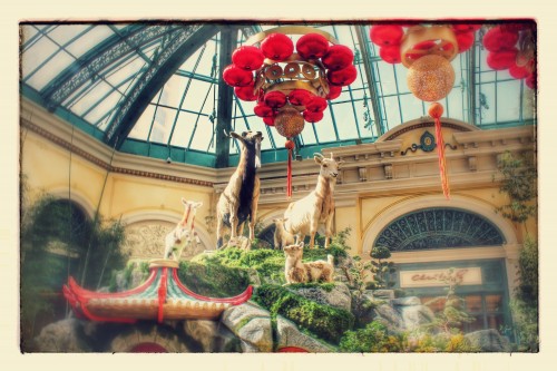 Google Photos Creation of the Bellagio Conservatory 