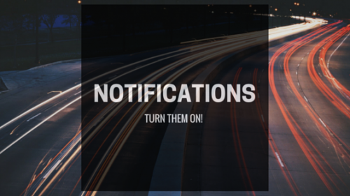 NOTIFICATIONS